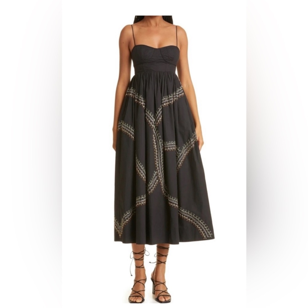 Ulla Johnson Mariza Dress in Noir